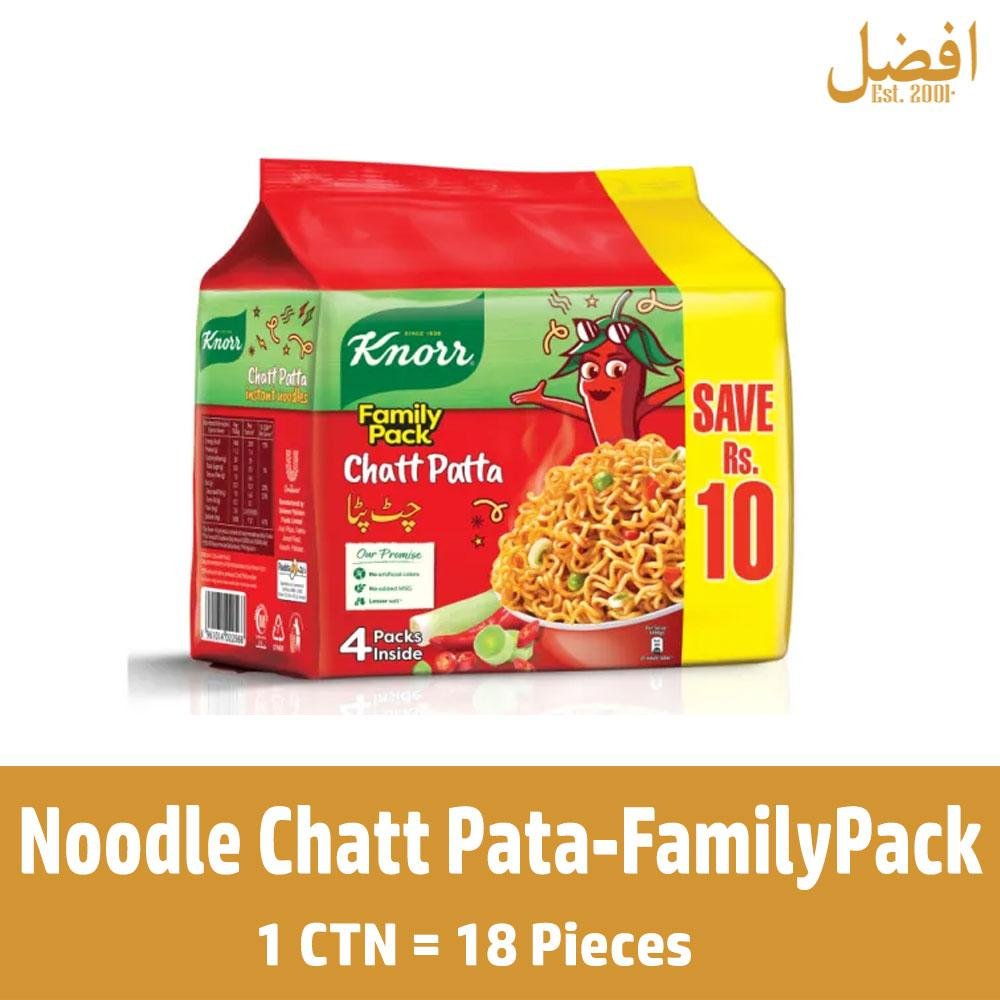 Knorr Noodle Chatt Patta 244g (Family Pack)