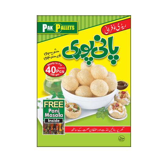 Pak Pallets Pani Puri (Gol Gappa) Rs-225