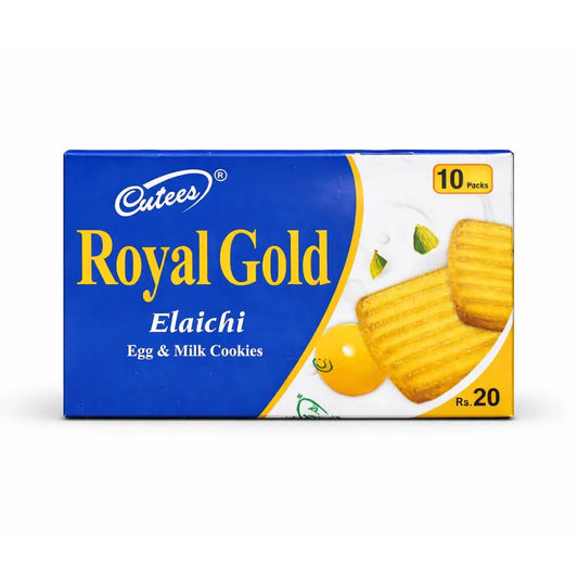 Cutees Royal Gold Elaichi Biscuit 20Rs(10Pcs)
