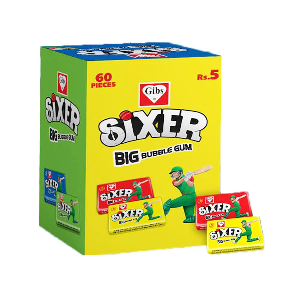 Gibs Sixer Bubble 5Rs(50 Pcs)