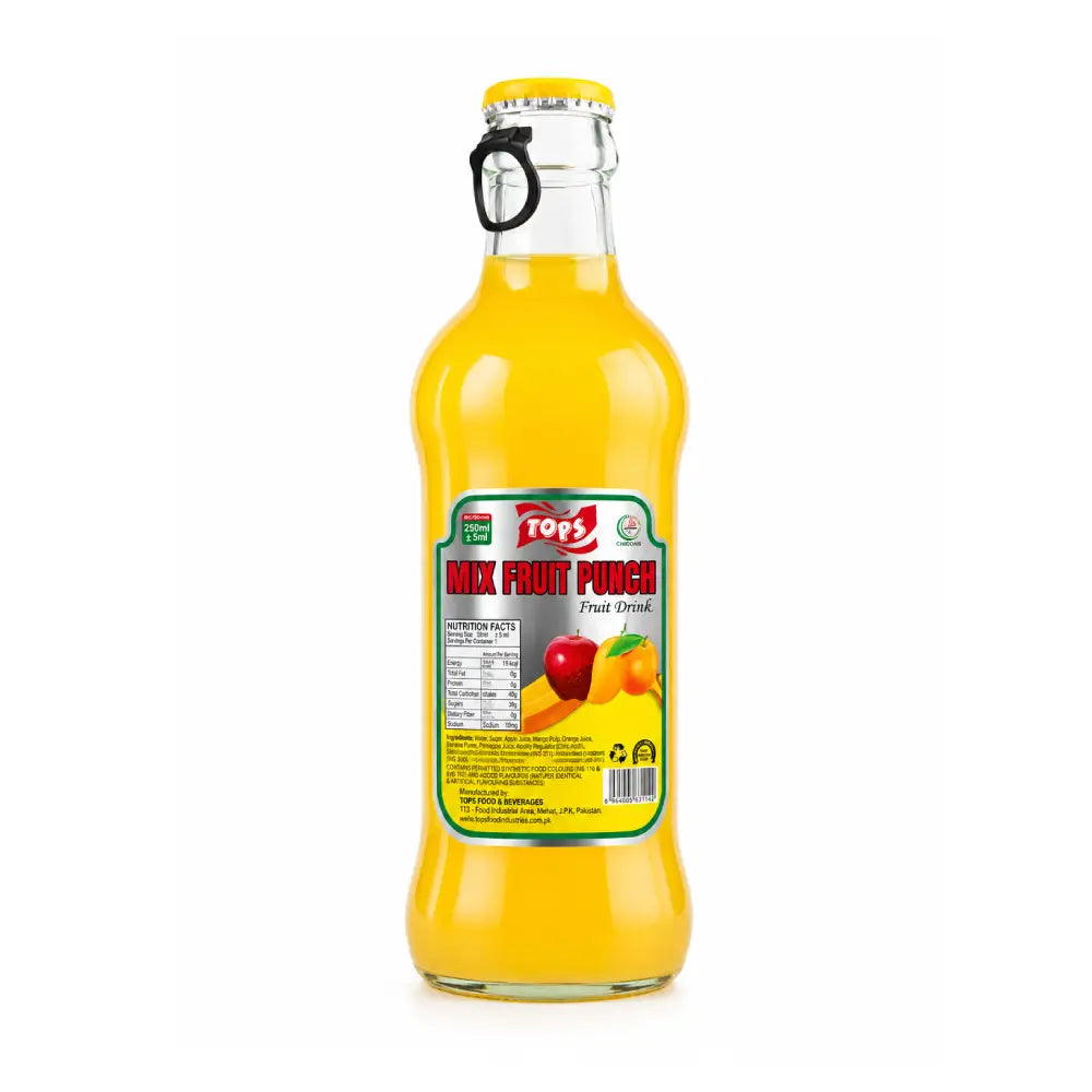 Tops Bottle 250ml - 4 FRUIT