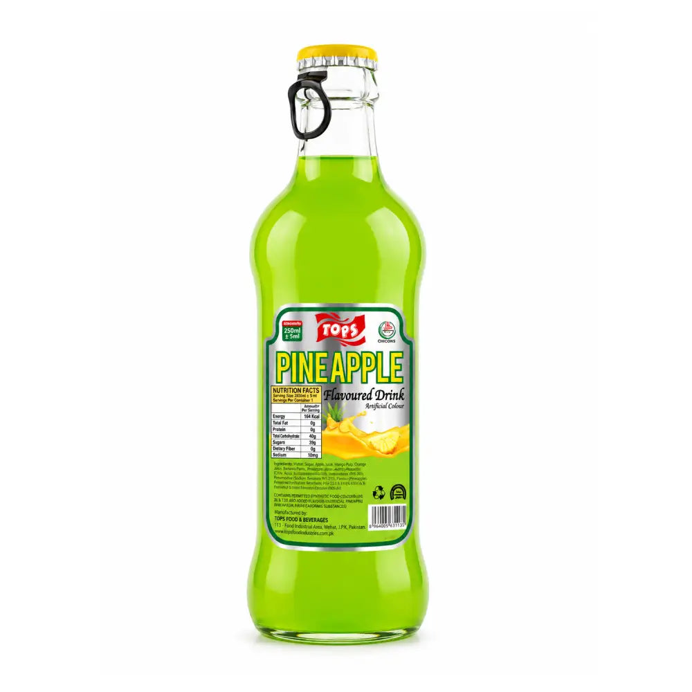 Tops Bottle 250ml - Pineapple