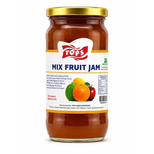 Tops Jam MixFruit 440g