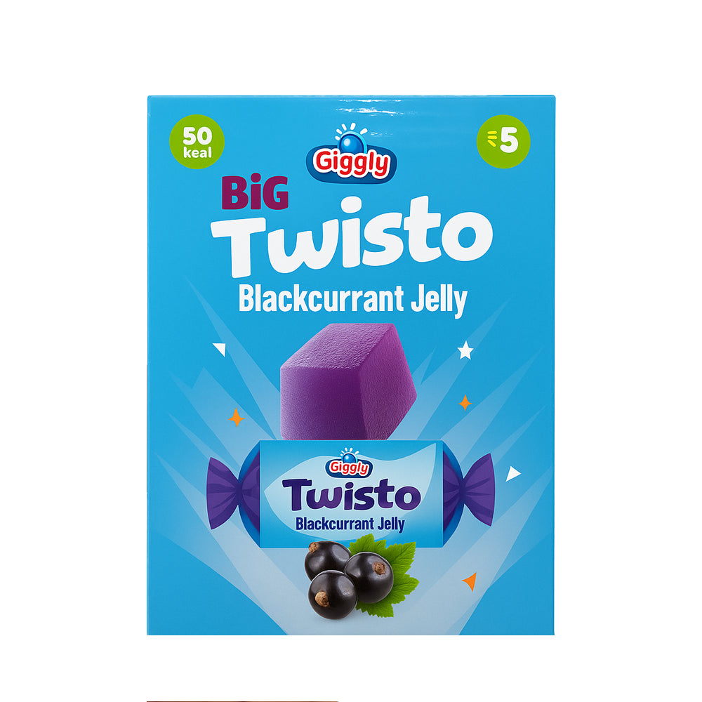 Big Twisto Jelly Black Current 5Rs (50Pcs)